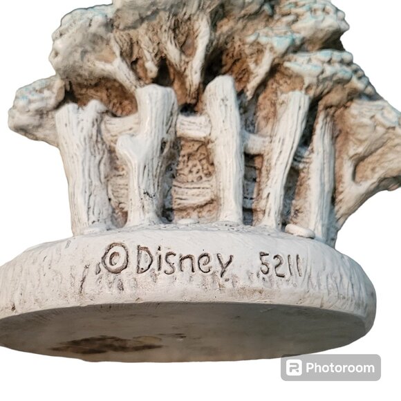 VTG Disney Mickey and Minnie Mouse "Rainy Day" Statue Garden Art - Retired - Picture 8 of 10